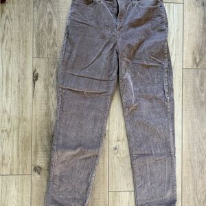 Brown Madewell Corduroy Pants